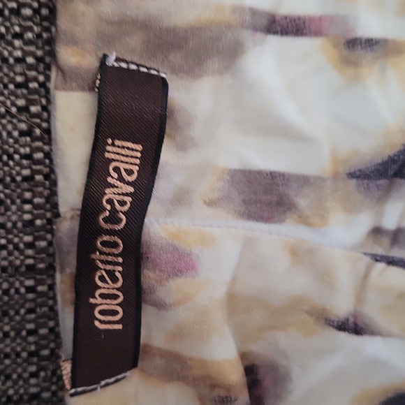 Roberto Cavalli Leopard Print Vintage V-Neck Dress - Picture 5 of 5